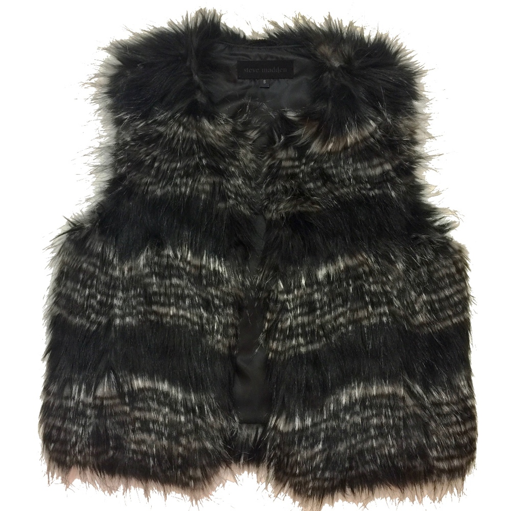 Steve Madden Faux Fur Vest